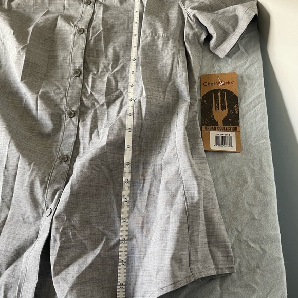 URBAN COLLECTION By Chef Works NWT Chef Work Woman’s Shirt Top W/ Devil- Small - Picture 10 of 15